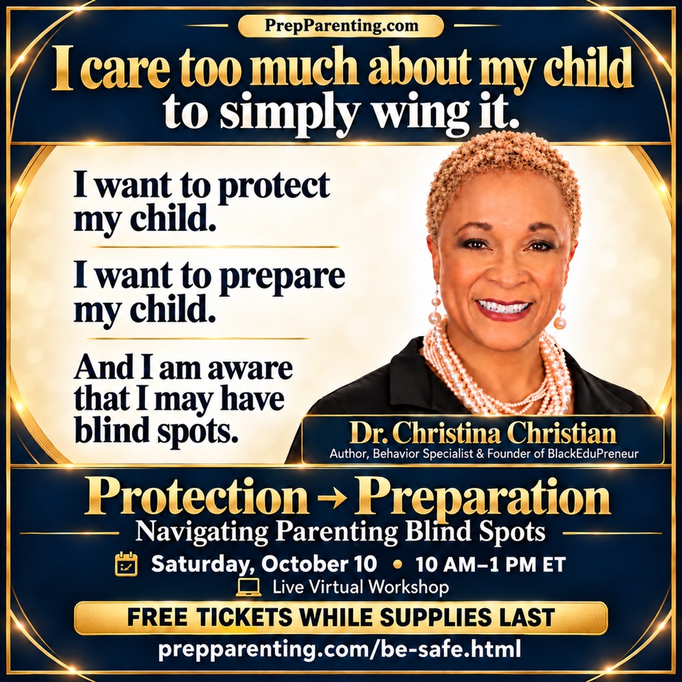 Dr. Christina Christian — Parenting Today Workshop, October 10